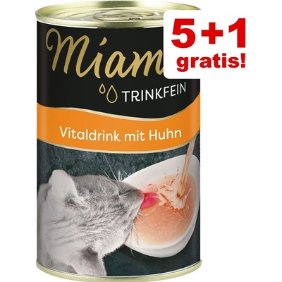 Miamor Vitaldrink nápoj Kuracie 6 x 135 ml