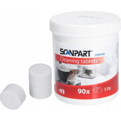 Scanpart Speciální čisticí tablety pro kávovary 90ks
