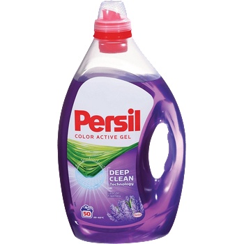 Persil Deep clean Гел за цветно пране с Лавандула, 2, 5л, 50 пранета