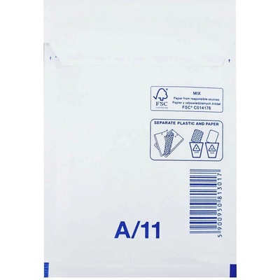 VIKPAP bublinková A11, bílá, 120 × 175 mm - balení 200 ks