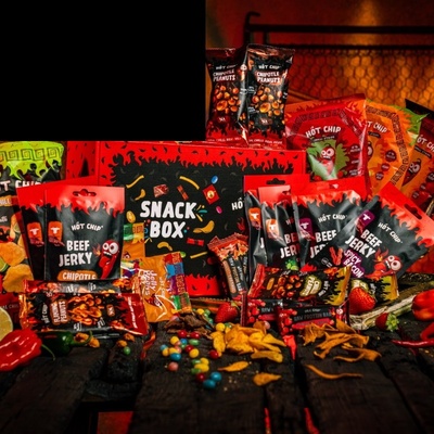 HOT CHIP Dárkový Set Snack Box, Prošlé