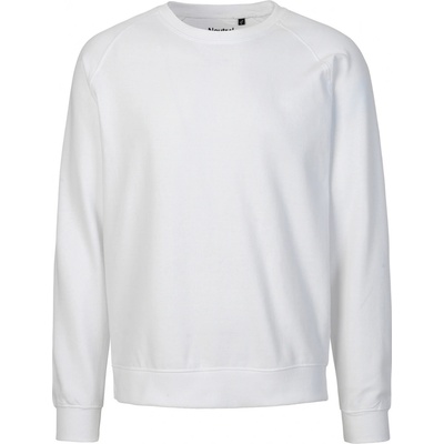 Tiger Cotton by Neutral unisex organická mikina Tiger přes hlavu bez kapuce bílá NET63001