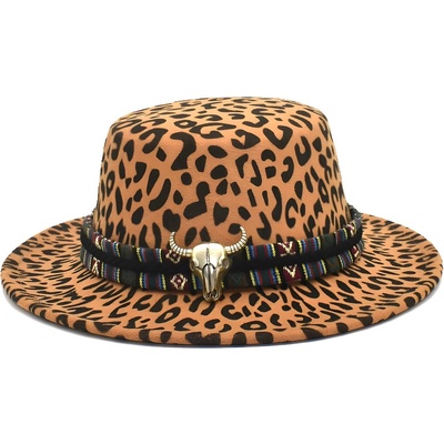 HARAHU Дамска шапка bu-22186 - Кафява / Черна kp22186 (bu-22186)