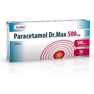 Paracetamol Dr.Max 500 mg tablety tbl.30 x 500 mg