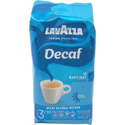 Lavazza DEK zrnková 0,5 kg