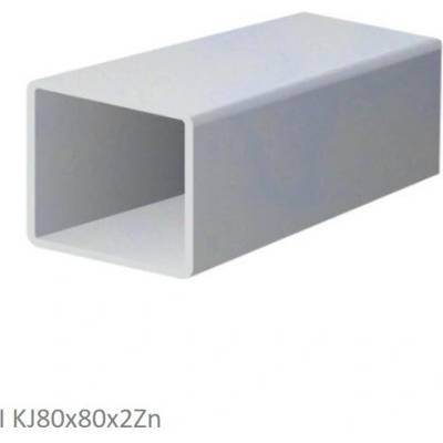 Uzavřený profil 80 x 80 x 2 x 3000 mm, pozink, hladký