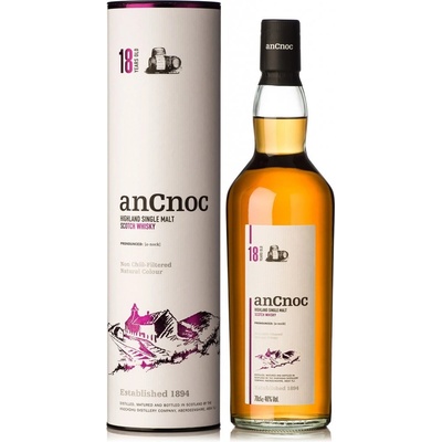 AnCnoc 18y 45% 0,7 l (tuba)