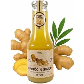 Nature Notea Babiččin sirup Zázvor 0,5 l