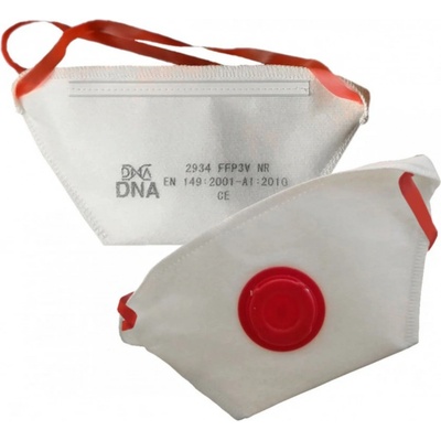DNA FFP3 respirátor s ventilem 1 ks