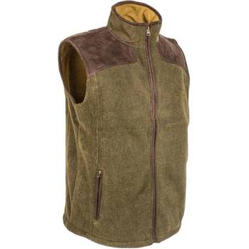 Image 1 of M-Tramp Supersoft Ловна жилетка от полар, тъмнозелена (MEL00188)