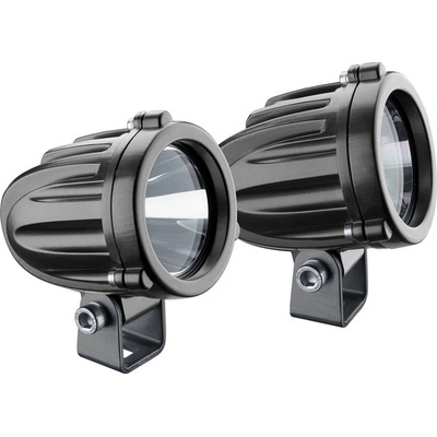 Sada přídavného LED osvětlení Interphone pro motocykly, 2 x 10W, černé