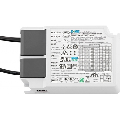 Sigor LED ovladač Powerline Panel CC, DALI, 42 W, 450 - 1100 mA - 9205323