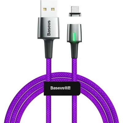 Baseus Zinc Magnetic Fast&Simple IP 2.4A 1m - ЛИЛАВ - PURPLE