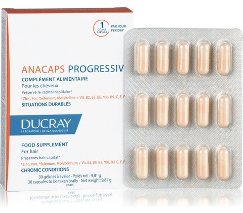 Ducray Anacaps Progressiv 3 x 30 kapsúl