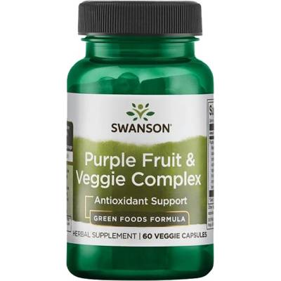 Swanson Purple Antioxidants Fruit & Veggie Complex 400 mg [60 капсули]