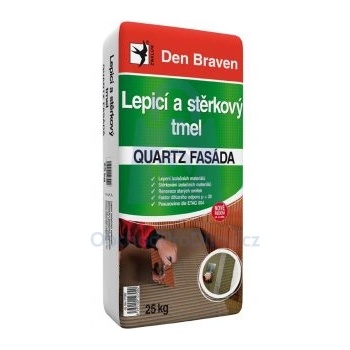 Den Braven QUARTZ FASÁDA lepicí a stěrkový tmel 25 kg