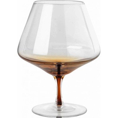 Broste Sklenice na koňak Amber čirá barva sklo 450 ml