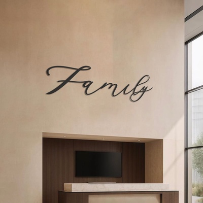 Decono Метална Декорация Family