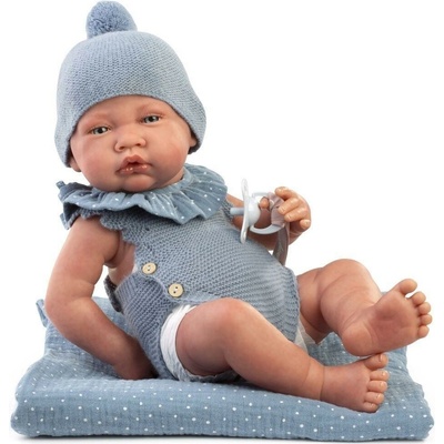Antonio Juan 80219 SWEET REBORN NACIDO realistická miminko s celovinylovým tělem 42 cm