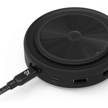 ADAM elements Casa Hub O7 USB-C 7in1 - USB-C хъб за свързване на допълнителна периферия за устройства с USB-C порт (черен)