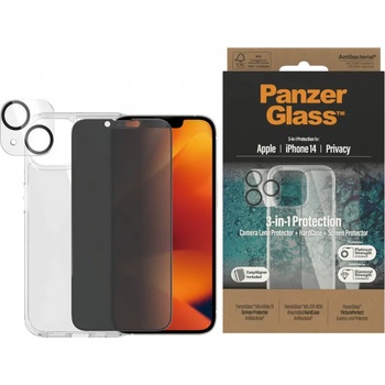 Panzer Калъф и протектори PanzerGlass - Privacy 3-in-1 Protection, iPhone 14 (5711724504013)