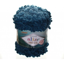 Alize Puffy Fine Ombre Batik petrol 7263