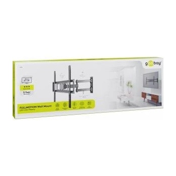 Goobay Soporte tv/mon pared negro fullmotion l