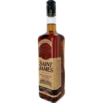 Saint James Royal Ambré 40% 0,7 l (čistá fľaša)