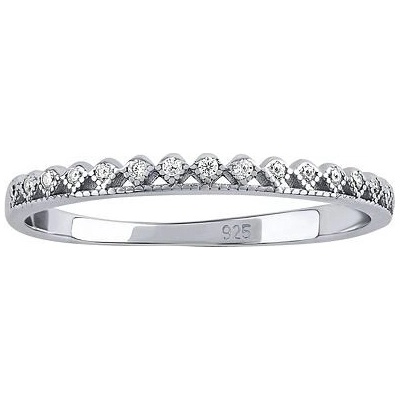SILVEGO Stříbrný prsten Titty s Brilliance Zirconia DCC08009RW