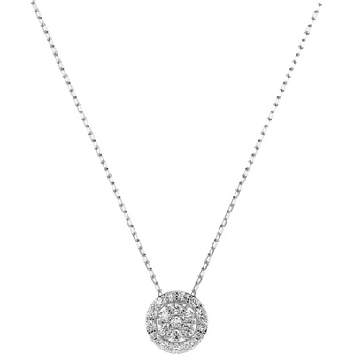 Cara Diamanti Дамско колие от бяло злато с диаманти Cara Diamanti K104-10038W (K104-10038W)