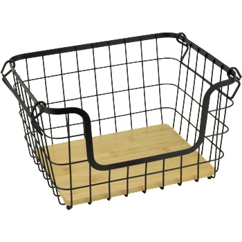 Horecano HOME-Метална касетка ЧЕРЕН МАТ 32.4x25.9xh9.19cm (WK830305) (0185154)