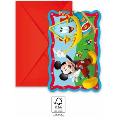 Procos POZVÁNKY Mickey Rock The House – Zboží Mobilmania