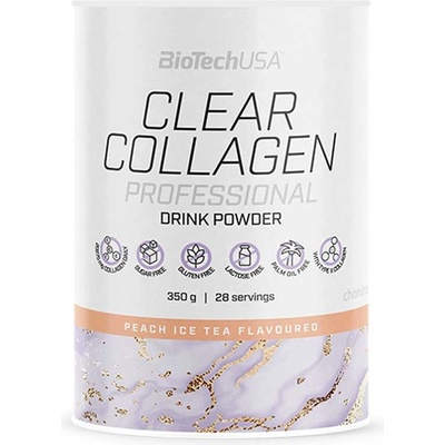 BioTech USA Clear Collagen jahoda-brusnice 308 g