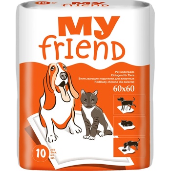 MY FRIEND Podložky 60 x 60 cm 10 ks
