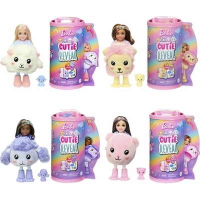 Barbie Cutie Reveal Chelsea pastelová lev