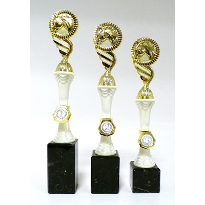 VIZINGR Kůň trofeje s pořadím 123-P407 31 cm