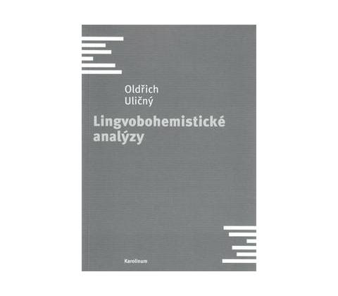 Lingvobohemistické analýzy