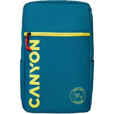 Canyon batoh na notebook palubovka do veľkosti 15,6" mechanizmus proti zlodejom 20l modro-žltý CNS-CSZ02DGN01