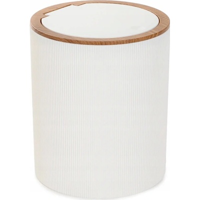 Homla BASIC Kôš na odpadky 5 l biely