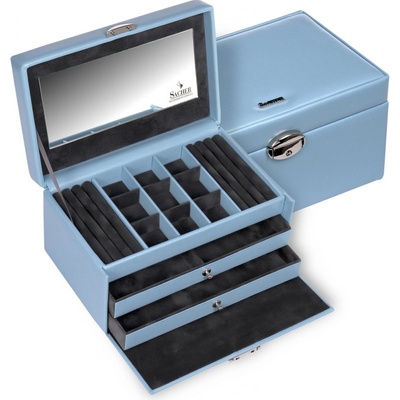 Sacher šperkovnice Elly coloranti 25_000_500944 modrá