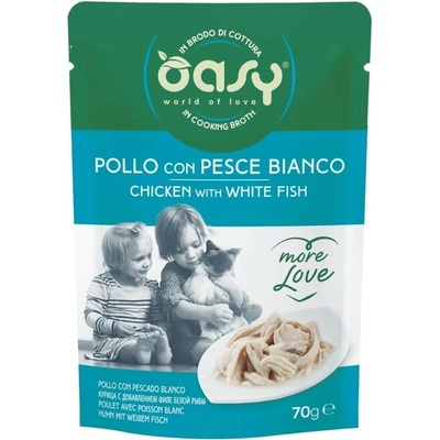 Oasy More Love kuře a bílá ryba 70 g