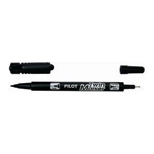 Pilot Пилотен маркер Twin Marker BG черен (SCA-TM-B-BG)
