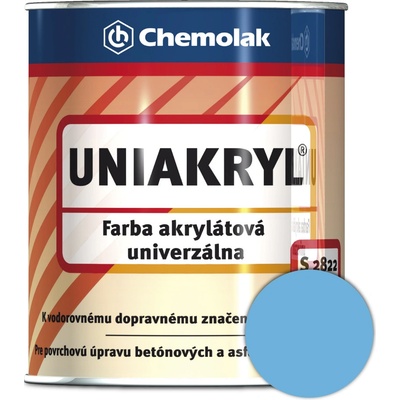 CHEMOLAK UNIAKRYL S2822 0405-svetlomodrá 0,75l