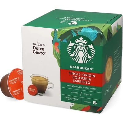 Starbucks Colombia Espresso 12 kapsúl do kávovaru Dolce Gusto