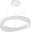 ELBULGARIA LED пендел със смарт управление Elbulgaria - Arnela, 4001t-520wh, 66W, IP20, бял (4001t-520wh)