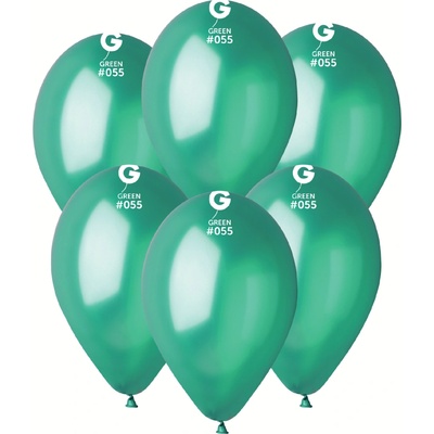 Svet balonku Balón metalický Tmavozelený 26 cm