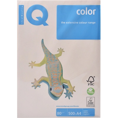 Kancelársky papier farebný A4 80g CR20 Pastel Cream IQ