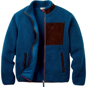 Passenger Мъжко поларено яке Passenger Trekker 2.0 Recycled Deep-Pile Sherpa Fleece Fleece jacket - Dark Denim (005-7044-0412)