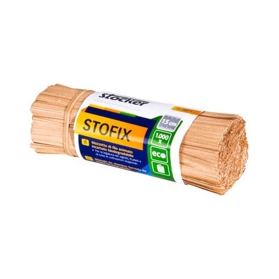 Drát vázací obalený papírem Stofix 15 cm Stocker (1000 ks)