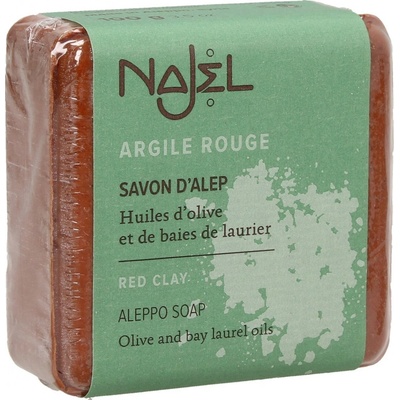 Najel Peelingové mydlo Aleppo s červenou hlinkou 100 g